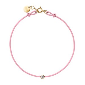 ICE-Jewellery-Diamond bracelet-Cord-Light pink KID - Reklamnepredmety