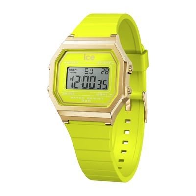 ICE digit retro-Sunny lime-Small