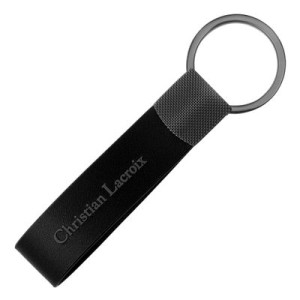 Key ring Caprio Black - Reklamnepredmety