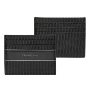 Card holder Caprio Black - Reklamnepredmety