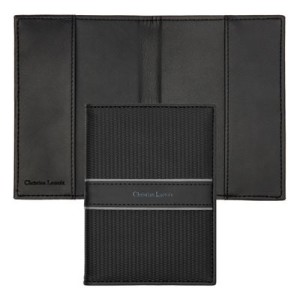 Passport holder Caprio Black - Reklamnepredmety