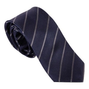 Silk Tie Lorem Navy - Reklamnepredmety