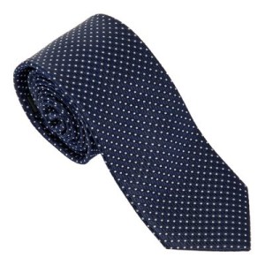 Silk Tie Caprio Navy - Reklamnepredmety