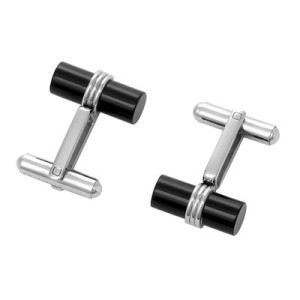 Cufflinks Whiteline Black - Reklamnepredmety