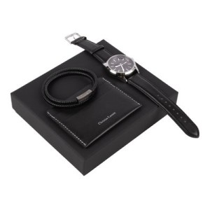 Set Alter Black (card holder, watch & bracelet) - Reklamnepredmety