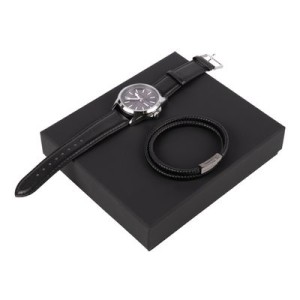 Set Alter Black (watch & bracelet) - Reklamnepredmety