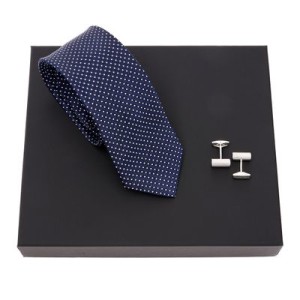 Set Caprio (cufflinks & silk tie) - Reklamnepredmety