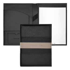 Folder A5 Delano Taupe & Black - Reklamnepredmety