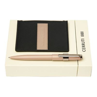 Set CERRUTI 1881 (ballpoint pen & card holder)