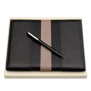 Set CERRUTI 1881 (ballpoint pen & folder A5) - Reklamnepredmety