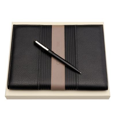 Set CERRUTI 1881 (ballpoint pen & folder A5)