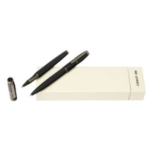 Set Brick Black (ballpoint pen & rollerball pen) - Reklamnepredmety