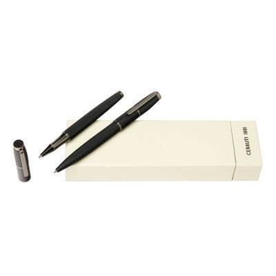 Set Brick Black (ballpoint pen & rollerball pen)