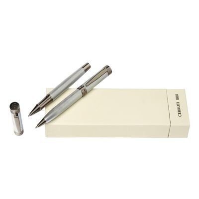 Set Zoom Diamon Chrome (ballpoint pen & rollerball pen)