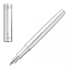 Fountain pen Zoom Classic Silver - Reklamnepredmety