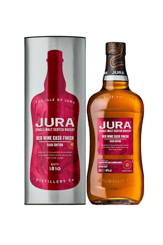 Jura Red Wine Cask Finish Single Malt Whisky, 40%