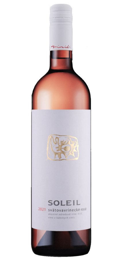 Vinidi Soleil Svätovavrinecké rosé, ružové, suché