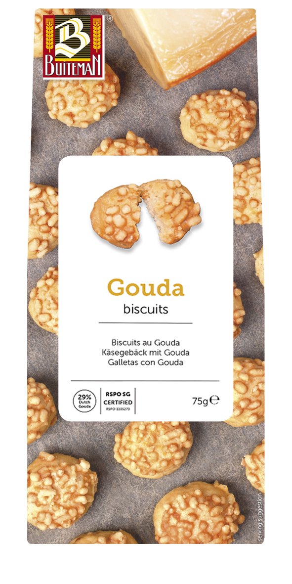 Syrový snack so syrom Gouda