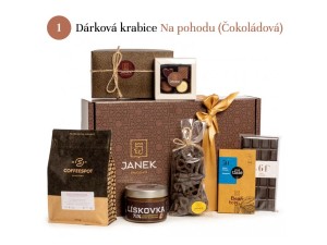 Darčeková krabica JANEK– na pohodu - Reklamnepredmety