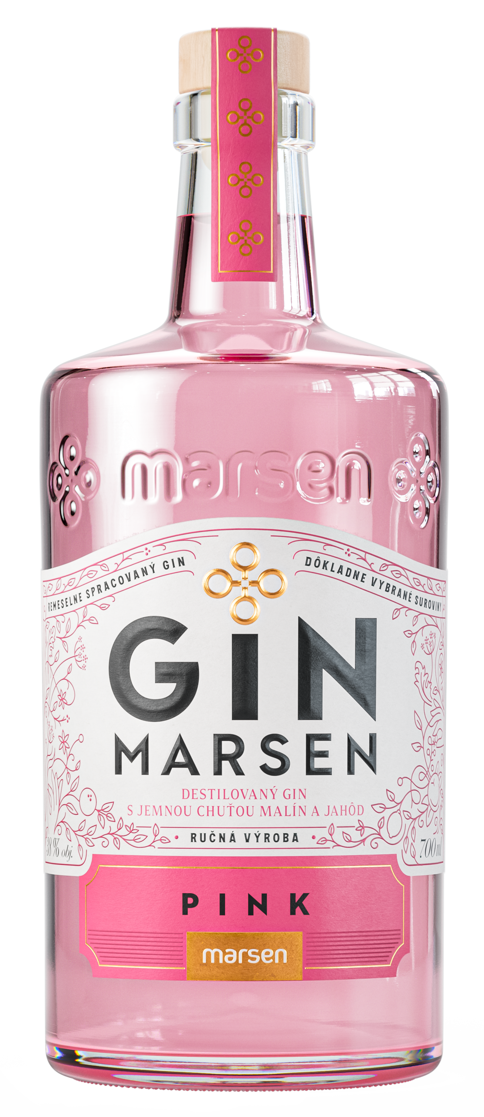 Gin Marsen Pink 38%