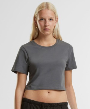 Dámsky crop top z ťažkej bavlny NM 006 - Reklamnepredmety