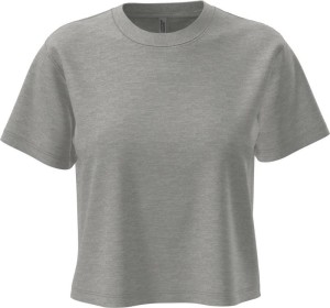 Dámsky crop top z ťažkej bavlny N 7610 - Reklamnepredmety