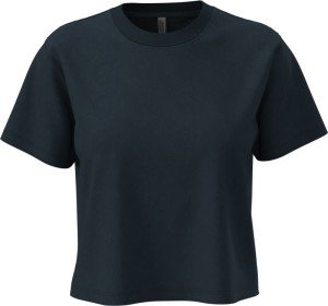 Dámsky crop top z ťažkej bavlny N 7610 - Reklamnepredmety