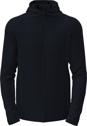 Pánska pletená fleecová bunda s kapucňou Lux Knit Fleece Jacket Men - Reklamnepredmety