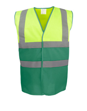 Hi-Vis dvojfarebná vesta - Reklamnepredmety