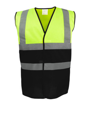 Hi-Vis dvojfarebná vesta - Reklamnepredmety