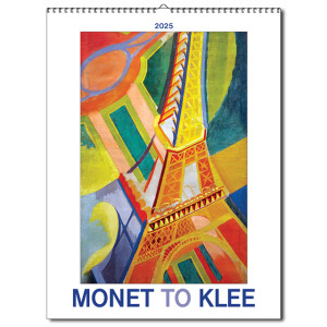 Nástenný kalendár Monet to Klee 2025 - Reklamnepredmety