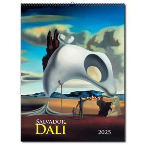 Nástenný kalendár Salvador Dalí 2025 - Reklamnepredmety