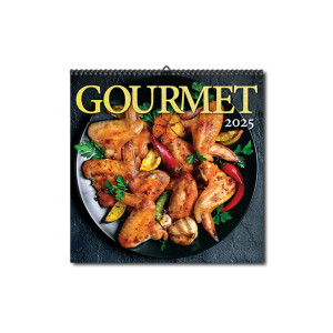 Nástenný kalendár Gourmet 2025 - Reklamnepredmety