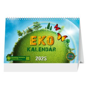 Stolový kalendár Eko kalendár 2025 - Reklamnepredmety