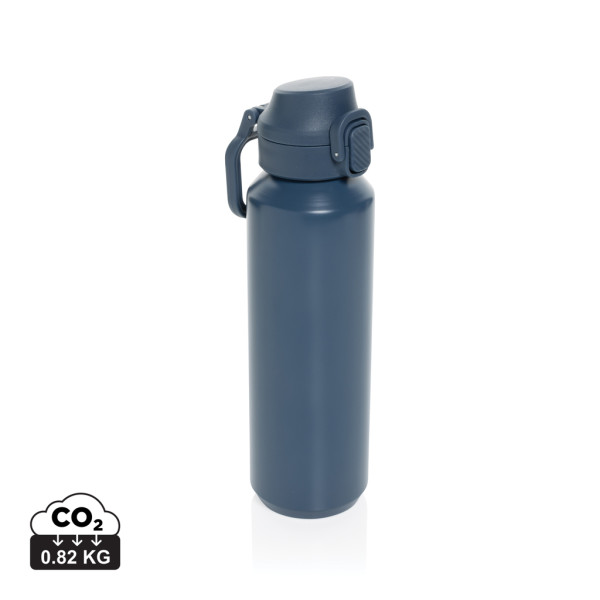 Uzamykateľná športová fľaša Via RCS Re-steel 600 ml