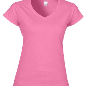 G64V00L Softstyle® Ladies´ V-Neck T-Shirt - Reklamnepredmety