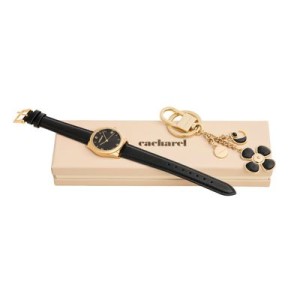 Set Vivienne Black (key ring & watch) - Reklamnepredmety