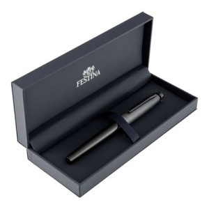 Fountain pen Chronobike Black Gun - Reklamnepredmety