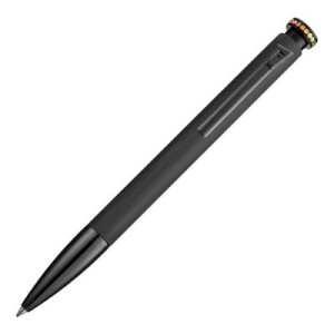 Ballpoint pen Mademoiselle Rainbow Black - Reklamnepredmety