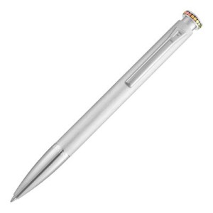 Ballpoint pen Mademoiselle Rainbow Silver - Reklamnepredmety