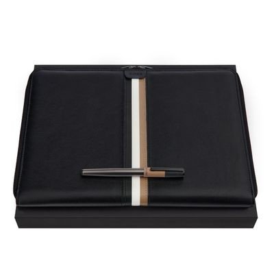 Set HUGO BOSS (fountain pen & conference folder A4)