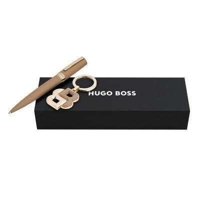 Set HUGO BOSS Camel (ballpoint pen & key ring)