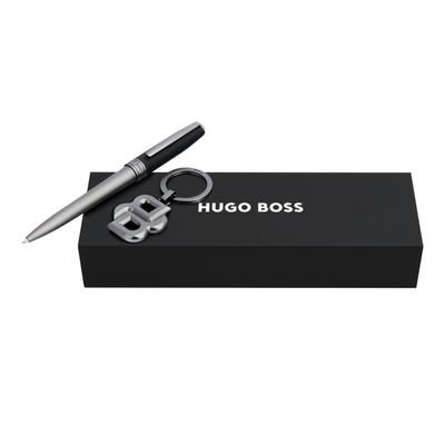 Set HUGO BOSS (ballpoint pen & key ring)