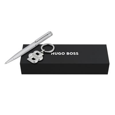 Set HUGO BOSS (ballpoint pen & key ring)