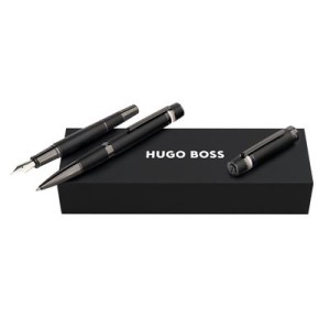 Set Core Iconic Black (ballpoint pen & fountain pen) - Reklamnepredmety