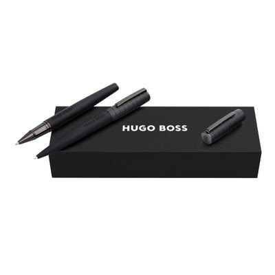 Set Arche Bauhaus Black (ballpoint pen & rollerball pen)