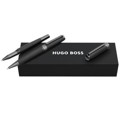 Set Totem Black (ballpoint pen & rollerball pen)