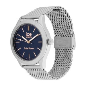 ICE steel solar Silver Dark Blue Milanese - Reklamnepredmety