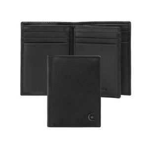 Card holder trifold Islington Black - Reklamnepredmety