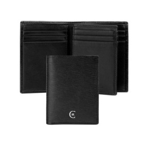 Card holder trifold Belgravia Black - Reklamnepredmety